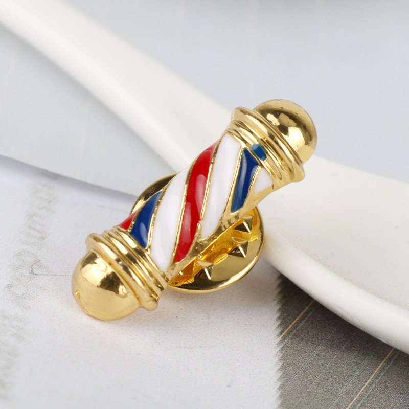 Hair Care Kit - Klassische Abzeichen Brosche Pin Barber Shop