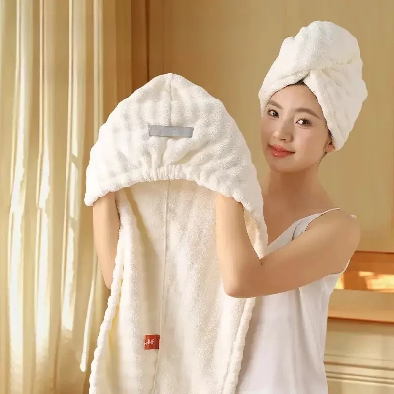 Hair Turban Towel - 1 Stück breites, großes Haarturban, super