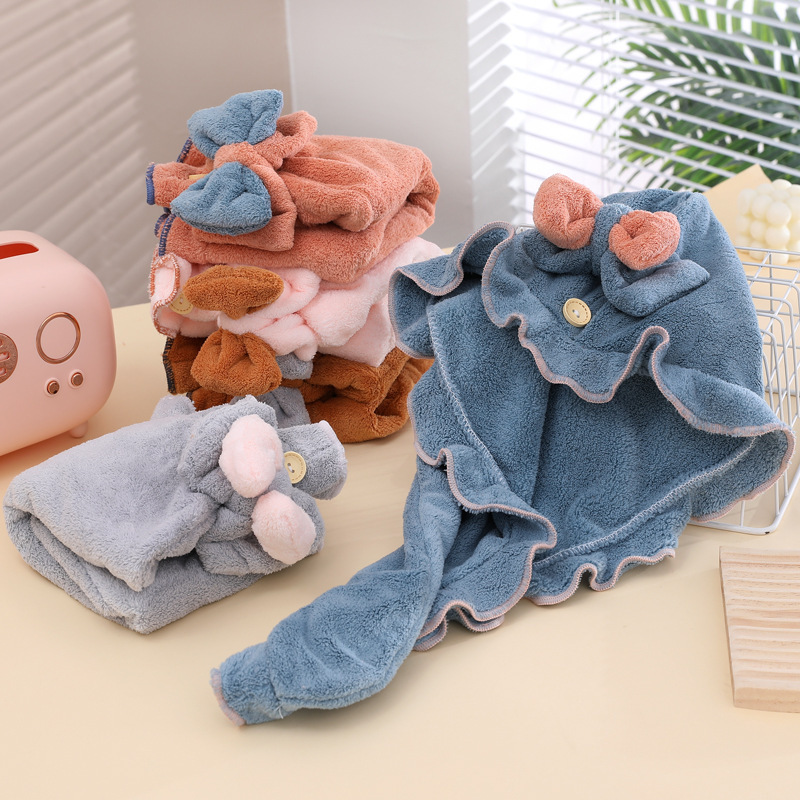 Fleece Einfarbig Haar Handtuch – Hair Turban Towel Bewertung und Preis