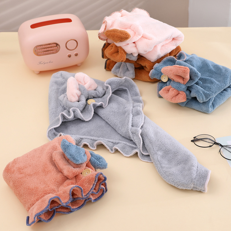 Fleece Einfarbig Haar Handtuch – Hair Turban Towel Bewertung und Preis