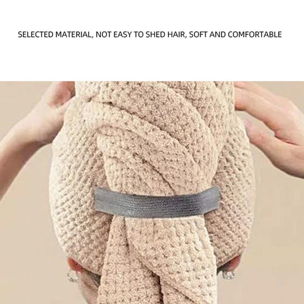 Super saugfähiges Korallen-Sam – Hair Turban Towel Bewertung und Preis