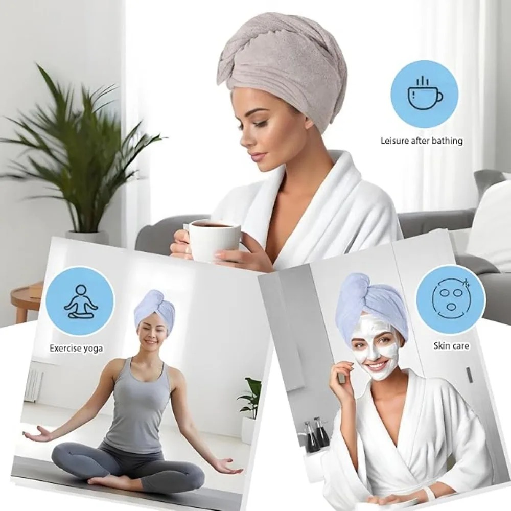 Schnelltrocknender Haarturban  – Hair Turban Towel Bewertung und Preis