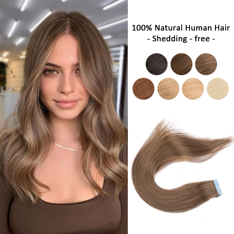 100% Echthaar Tape-In Haarteil – Hair Care Indian Bewertung und Preis