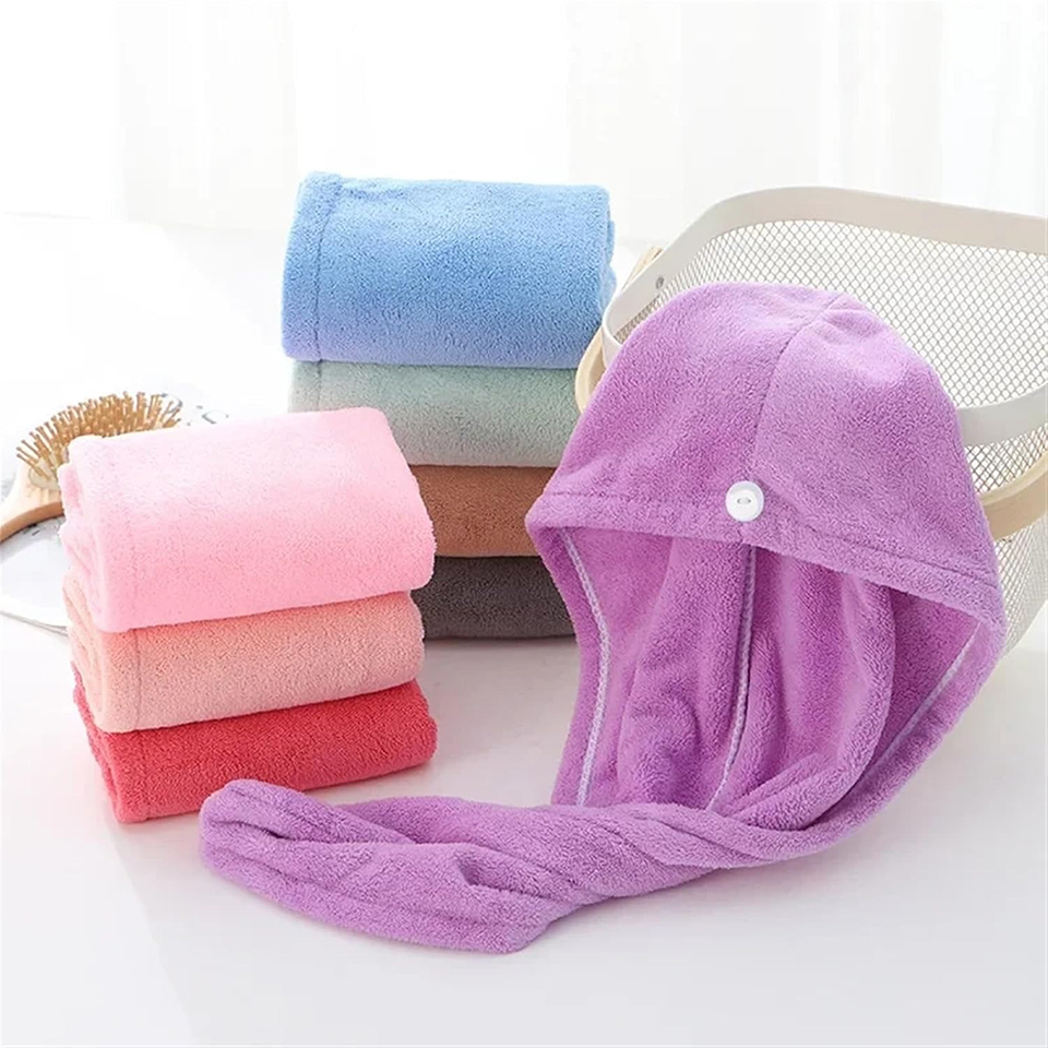 1 Stück Korallenfleece-Haartuc – Hair Turban Towel Bewertung und Preis