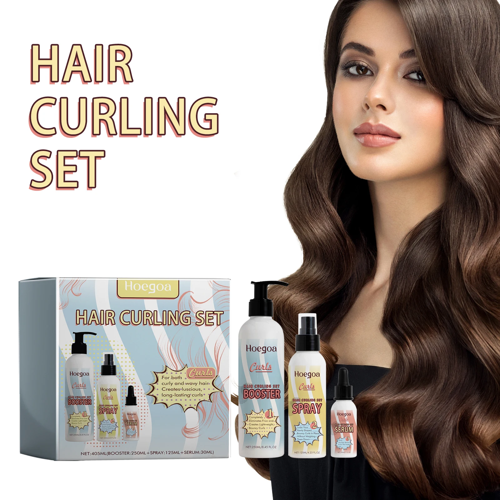 BabyHoegoa Fluffy Curly Haarpf – Hair Care Kit Bewertung und Preis