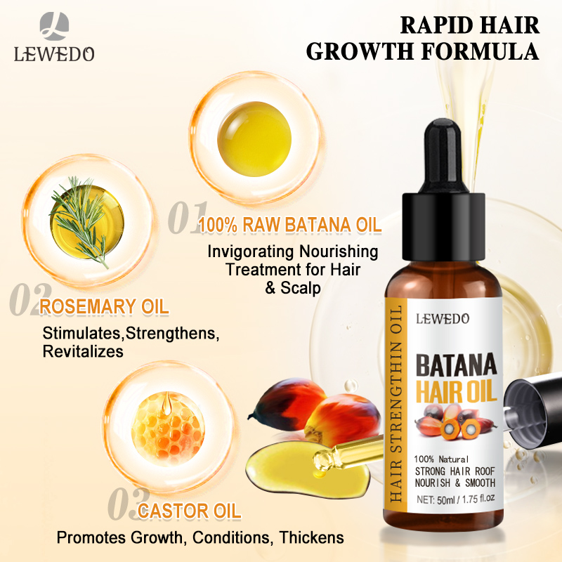 LEWEDO Batana-Öl Haarwuchs-Set – Hair Care Elseve Bewertung und Preis