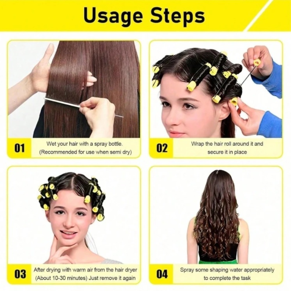 20-teiliges Dauerwellen-Stäbch – Hair Care Kit Bewertung und Preis