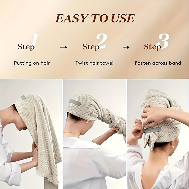 Schnelltrocknender Haarturban  – Hair Turban Towel Bewertung und Preis