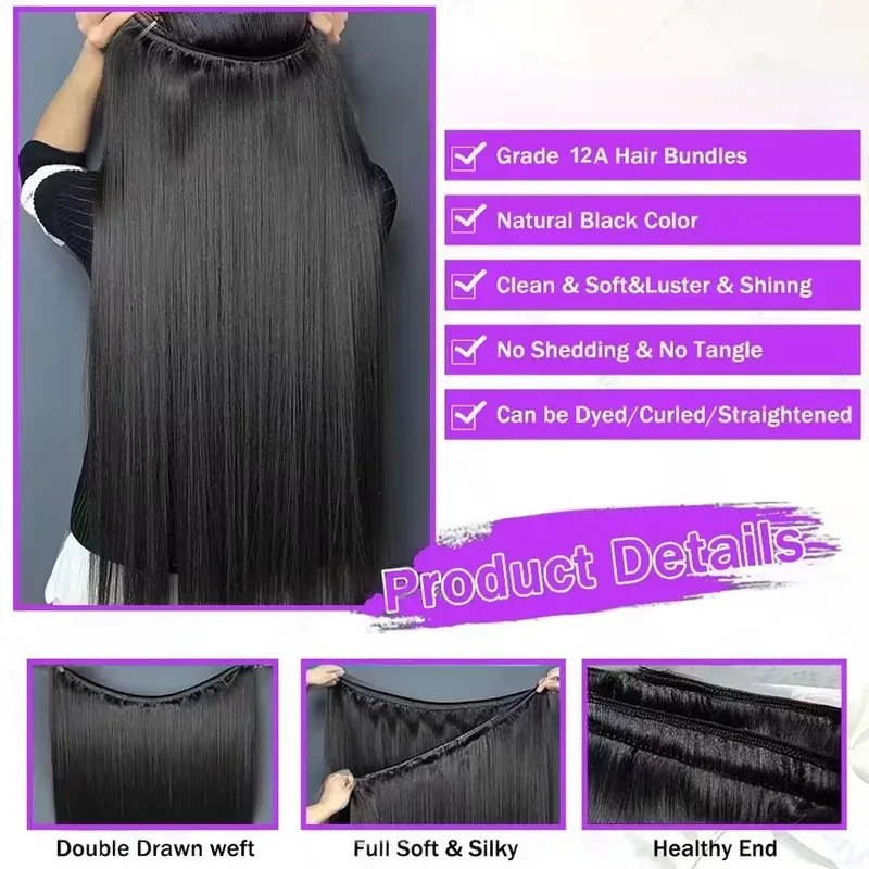 12A Knochenglatte Echthaar-Bün – Hair Care Indian Bewertung und Preis