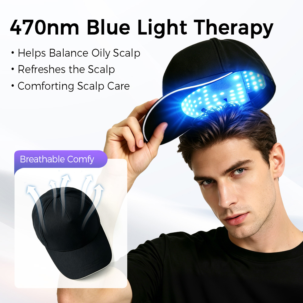 LED-Haarwuchskappe mit Rot-Bla – Hair Care Elseve Bewertung und Preis
